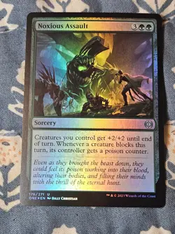 Noxious Assault FOIL (176/530) Phyrexia All Will Be One MTG Magic - Image 1