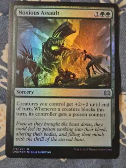 Noxious Assault FOIL (176/530) Phyrexia All Will Be One MTG Magic - Image 2
