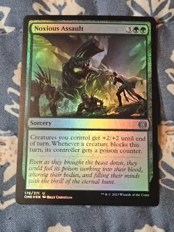 Noxious Assault FOIL (176/530) Phyrexia All Will Be One MTG Magic - Image 3
