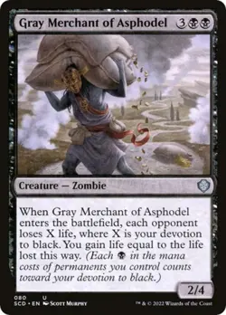 Gray Merchant of Asphodel - Near Mint MTG Commander 2022 Starter Decks - Image 1