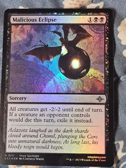 Malicious Eclipse FOIL The Lost Caverns of Ixalan MTG Magic - Image 1