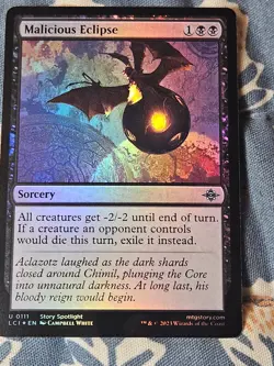 Malicious Eclipse FOIL The Lost Caverns of Ixalan MTG Magic - Image 2