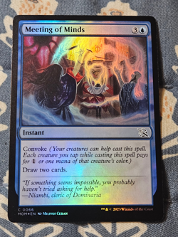 Meeting of Minds FOIL (66/548) March of the Machine MTG Magic - Image 2