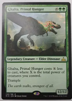 Ghalta, Primal Hunger x1 Rivals of Ixalan Magic the Gathering MTG LP/NM - Image 1