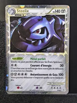 Carte Pokemon Steelix 87/95 PRIME HS Dechainement HGSS FR 2 - Image 2