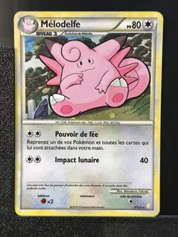 Carte Pokemon Melodelfe 3/123 Holo HeartGold SoulSilver HGSS FR - Image 2