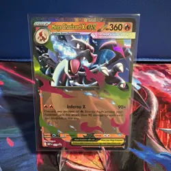 POKEMON TCG MEGA CHARIZARD X ex 029 BLACK STAR PROMO HOLO MEGA EVOLUTION - Image 1