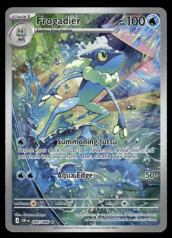 Frogadier 089/086 - Illustration Rare - Chaos Rising Holo NM - Image 1