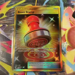 The Pokemon Company Reset Stamp 253/236 Unified Minds Secret Rare Holo ENG - Image 1