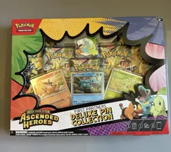 Pokemon TCG Mega Evolution-Ascended Heroes First Partners Deluxe Pin Box - Image 1