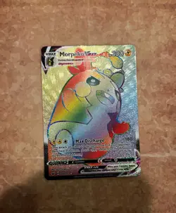 Morpeko VMAX 204/202 NM/M SWSH01 Sword & Shield Base Set Pokemon TCG - Image 1