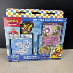 Pokemon 2025 World Championships Deck Flutter Devo Gardevoir - Riley McKay NEW - Image 1