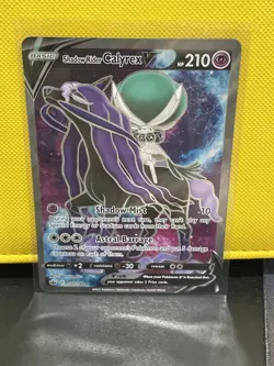 Shadow Rider Calyrex V 171/198 Full Art Chilling Reign Ultra Rare NM Pokemon TCG - Image 1
