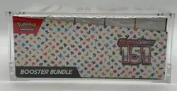 Pokemon 151 SV3.5 Booster Bundle Display Case Sealed W/Acrylic Case - Image 4
