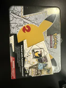 Pokemon 25th Anniversary Celebrations Treasure Chest Lunchbox Tin Factory SEALED - Image 1
