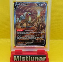 2023 POKEMON SWORD & SHIELD CROWN ZENITH #GG36 FULL ART/ENTEI V PSA 10 🔥🐾 - Image 1