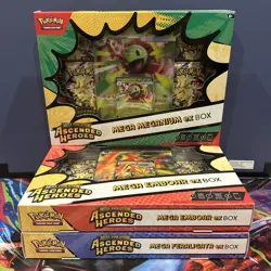 Pokemon Mega Evolution Ascended Heroes Ex Box Set of 3 Factory Sealed - Image 2