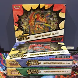 Pokemon Mega Evolution Ascended Heroes Ex Box Set of 3 Factory Sealed - Image 3