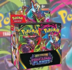 Pokemon TCG Mega EVO Phantasmal Flames Booster Boxes Presale CONFIRMED ORDER✅ X4 - Image 1