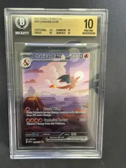 Pokemon Charizard ex 151 MEW EN Special Illustration Rare #199 BGS 10 Pristine - Image 1