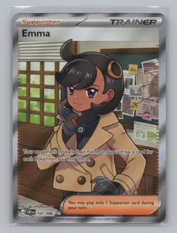 Emma 107/086 ME04: Chaos Rising NM Pokemon TCG Ultra Rare - Image 1