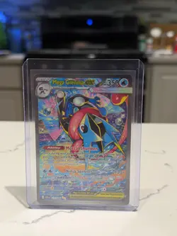 Pokemon Chaos Rising Mega Greninja ex Special Illustration Rare #116/086 - MINT - Image 1