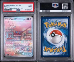 Pokemon Mew Ex 151 Scarlet & Violet Promo Ultra Premium Collection #053 PSA 9 - Image 3