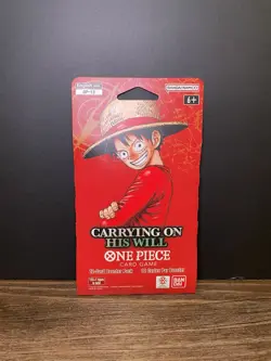 One Piece OP-13 Carrying On His Will Sleeved Booster Pack - Image 1