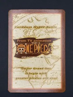 Luffy Straw Hats H31 Carddass Hyper Battle Japanese One Piece Moderately Played - Image 4