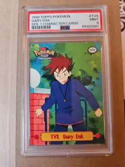 Pokemon Card TOPPS Series 1 TV8 Gary Oak Non-Holo - Image 1