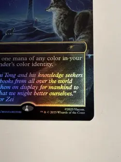 MTG Avatar Command Tower (Rainbow Foil). Magic The Gathering Avatar Card - Image 3