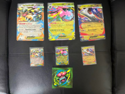 Pokemon Mega EX Promo Cards Lot – Jumbo & Regular Venusaur, Kangaskhan, Latias - Image 1