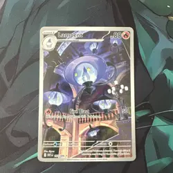 Lampent 102/086 White Flare Illustration Rare Full Art Holo Pokemon Card NM - Image 1