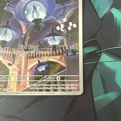Lampent 102/086 White Flare Illustration Rare Full Art Holo Pokemon Card NM - Image 5