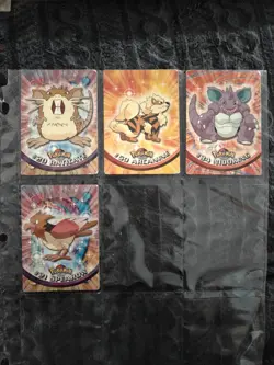 Topps Pokemon Topps Series 1 1999 TV Animation Edition 13-Card Lot Holo/Reg - Image 3