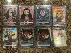 8x Card Holo Union Arena Lot! $58 Market Value! All In Excellent Condition! - Image 1
