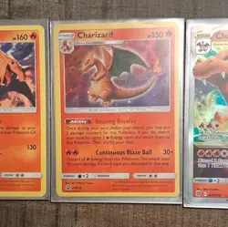 Pokemon TCG Charizard Holo Promo 4-Card Lot SM226 SM211 SM60 018/172 - Image 3