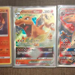 Pokemon TCG Charizard Holo Promo 4-Card Lot SM226 SM211 SM60 018/172 - Image 4
