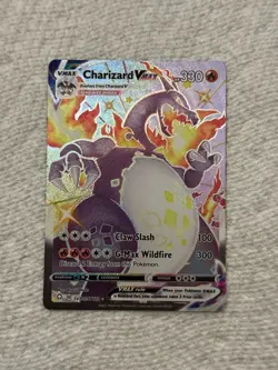 Shining Fates Shiny Vault Charizard VMAX Holo Rare Card SV107/SV122 - Image 1