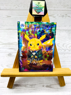 Pikachu as Cosplay James Bond Licence To Kill 007 Non- Pokemon Fan Art Card - Image 2