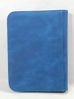 GameGenic Card Storage Zip Up 8 Pocket - Blue - Image 2
