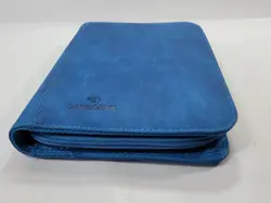 GameGenic Card Storage Zip Up 8 Pocket - Blue - Image 3