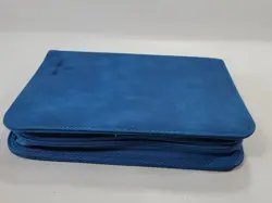 GameGenic Card Storage Zip Up 8 Pocket - Blue - Image 4
