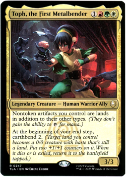 Toph, the First Metalbender - 0247 - Avatar: The Last Airbender TLA - MTG - NM/M - Image 1