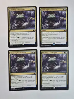 4x Croaking Counterpart - Midnight Hunt - Near Mint - Magic the Gathering - Image 1