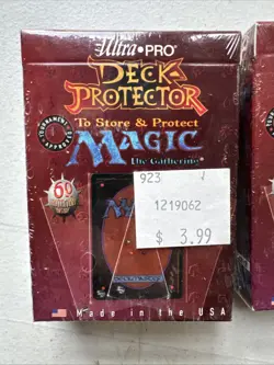 3 Pks Deck Protector Ultra Pro 60 Clear Sleeves New Sealed 1996 -A - Image 2