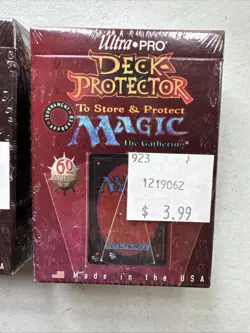3 Pks Deck Protector Ultra Pro 60 Clear Sleeves New Sealed 1996 -A - Image 4