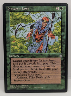 Nature's Lore Ice Age Regular LP MTG - Image 1