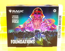 Magic: The Gathering Foundations - Collector Omega Booster Pack! Ships Fast! - Image 1