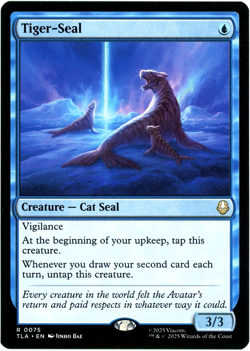 Tiger-Seal - 0075 - Avatar: The Last Airbender TLA - MTG - NM/M - Image 1